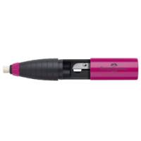 Temperamatite Twist Combi con gomma con contenitore - 1 foro - Faber Castell - 184401 - 6933256611703 - DMwebShop