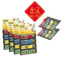Segnapagina Index Mini - 4 colori classici - Value Pack 4+2 (blister da 140 segnapagina ciascuno) - Post-it - 7000081603 - 40467193780122 - DMwebShop