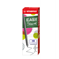 Mine Easystart - mina 3,15 mm - gradazione HB - astuccio 6 mine - Stabilo - 7890/6-HB - 4006381381154 - DMwebShop
