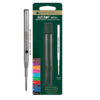 Refill per sfera Montblanc - punta media - nero - conf. 2 pezzi - Monteverde - J222301 - 80333884157 - DMwebShop