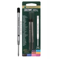 Refill per sfera Parker - punta media - nero - conf. 2 pezzi - Monteverde - J221301 - 20080333901759 - DMwebShop