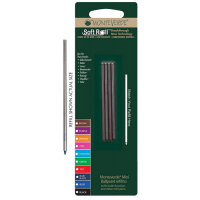 Minirefill per sfera multifunzione - punta media - nero - conf. 4 pezzi - Monteverde - J220301 - 20080333884700 - DMwebShop