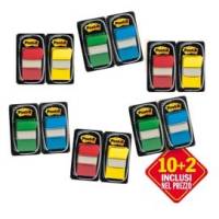 Segnapagina Index Medium - 4 colori classici - Value pack 10+2 (dispenser da 50 segnapagina ciascuno) - Post-it - 7000081628 - 4001895956409 - DMwebShop