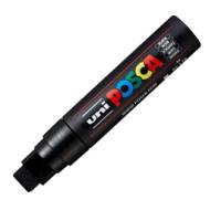 Marcatore a base d'acqua Uni Posca PC17K - punta extra large a scalpello - 15 mm - nero - Uni Mitsubishi - M PC17K N - 4902778364222 - DMwebShop