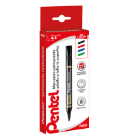 Marcatore permanente N850 - punta tonda - astuccio 4 colori assortiti - Amiko - Pentel - 0100861 - 8006935008618 - DMwebShop