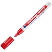Marcatore permanente 400 - punta conica - tratto - 2 - 4 mm - rosso - conf. 10 pezzi - Edding - E-400 002 - 4004764315789 - DMwebShop