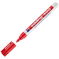 Marcatore permanente 400 - punta conica - tratto - 2 - 4 mm - rosso - conf. 10 pezzi - Edding - E-400 002 - 4004764315789 - DMwebShop