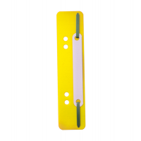 Pressini fermafogli - 38 x 150 mm - giallo - conf. 25 pezzi - Durable - 6901-04 - 4005546600383 - DMwebShop