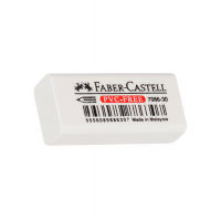 Gomma mini in vinile - bianca - per matita - Faber Castell - 188730 - 9556089886307 - DMwebShop