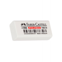 Gomma mini in vinile - bianca - per matita - conf. 30 pezzi - Faber Castell - 188730 - 9556089886307 - DMwebShop