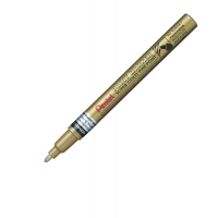 Marcatore Paint Marker Linea Amiko - punta fine - 2,9 mm - oro - Pentel