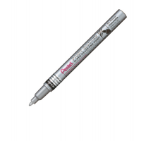 Marcatore Paint Marker Linea Amiko - punta fine - 2,9 mm - argento - Pentel