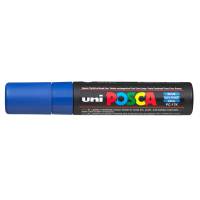 Marcatore a base d'acqua Uni Posca PC17K - punta extra large a scalpello - 15 mm - blu - Uni Mitsubishi - M PC17K B - 4902778364239 - DMwebShop