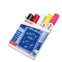 Marcatore Ending 4090 - punta scalpello 4 - 15 mm - colori assortiti - astuccio 5 pezzi - Edding - 4-4090999 - 4004764916849 - DMwebShop
