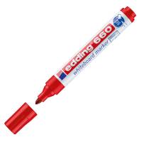 Marcatore 660 per lavagne bianche - punta conica - 1,5 - 3 mm - rosso - conf. 10 pezzi - Edding - E-660002 - 4004764850129 - DMwebShop