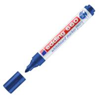 Marcatore 660 per lavagne bianche - punta conica - 1,5 - 3 mm - blu - conf. 10 pezzi - Edding - E-660003 - 4004764850150 - DMwebShop