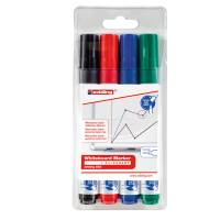 Marcatore 660 per lavagne bianche - punta conica - 1,5 - 3 mm - astuccio 4 pezzi - Edding - 4-660-4 - 4004764850211 - DMwebShop