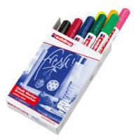 Marcatore a gesso liquido 4095 punta tonda da 2 a 3 mm colori assortiti - 15702