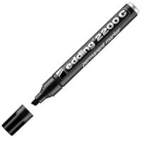 Marcatore permanente 2200c punta a scalpello da 1 a 5 mm nero - 15769