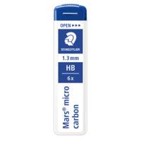 Mine Mars Micro mina 1,3 mm gradazione HB astuccio 6 mine - 15844