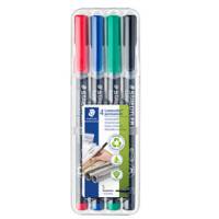 Pennarello Astucci Lumocolor Permanent 313 punta 0,4 mm colori assortiti - 15492