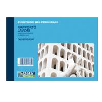Blocco rapporto lavori - 50-2 copie autoricalcanti - conf. 5 pezzi - Data Ufficio - DU1679C0000 - 8008842944539 - DMwebShop