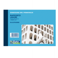 Blocco rapporto lavori - 50-2 copie autoricalcanti - conf. 5 pezzi - Data Ufficio - DU1679C0000 - 8008842944539 - DMwebShop