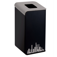 Gettacarte Rubik Evo - per raccolta differenziata - grigio - 80 lt - Medial International - 789292 - 8056324536758 - DMwebShop
