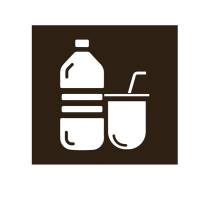 Etichetta adesiva per raccolta differenziata - 'Plastica' - in vinile - Medial International - 711201 - 8056324535539 - DMwebShop