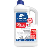 Sani gel med - igienizzante mani - 5 lt - Sanitec - 1036 - 8054633839430 - DMwebShop