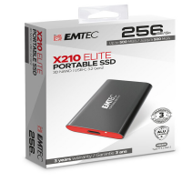 X210 External - 256 Gb - Emtec - ECSSD256GX210 - 3126170173720 - DMwebShop