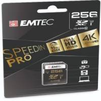 SD Speedin USH-1 U3 - 256 Gb - Emtec - ECMSD256GXC10SP - 3126170155245 - DMwebShop