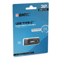 USB 3.2 D400 - Type-C - 32 Gb - Emtec - ECMMD32GD403 - 3126170176196 - DMwebShop