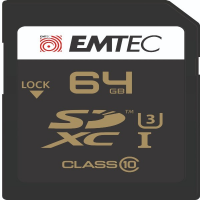 SDXC Speedin Class 10 - 64 Gb - Emtec - ECMSD64GXC10SP - 3126170146427 - DMwebShop