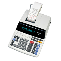 Calcolatrice scrivente - 12 cifre - 2 colori di stampa - Sharp EL2607V
