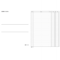 Libro cassa - 31 x 24,5 cm - 100 fogli - Edipro - E2593 - 8023328259303 - DMwebShop