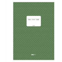 Registro dare-avere-saldo - 24 x 17 cm - 100 fogli - Edipro - E2689 - 8023328268909 - DMwebShop