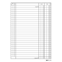 Registro cassa entrate-uscite - 24 x 17 cm - 100 fogli - Edipro - E2686 - CONFE2686PZ10% - DMwebShop