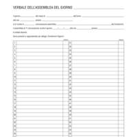 Registro verbali assemblea condominio - 31 x 24,5 cm - 96 fogli - Edipro - E2529 - 8023328252908 - DMwebShop