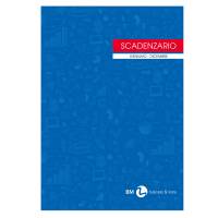 Scadenziario Gennaio-Dicembre - uso mano - 17 x 24 cm - 24 fogli - conf. 10 pezzi - BM - 0100129 - 8008234001291 - DMwebShop