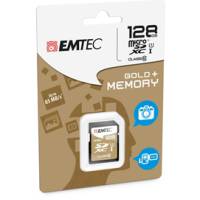 SDXC Class 10 Gold + - 128 Gb - Emtec - ECMSD128GXC10GP - 3126170142108 - DMwebShop