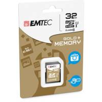 SDHC Class 10 Gold + - 32 Gb - Emtec - ECMSD32GHC10GP - 3126170142085 - DMwebShop