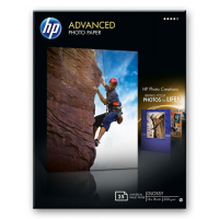 Carta fotografica lucida 13 x 18 cm - senza margini Advanced - conf. da 25 Fogli - Hp - Q8696A - 882780349643 - DMwebShop