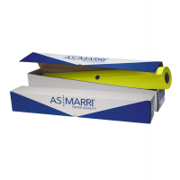 Carta J.100 - per plotter inkjet - 914 mm x 50 mt - 100 gr - giallo fluo - As Marri - 8429 - DMwebShop