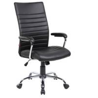 Poltrona direzionale San Francisco H - con ruote e braccioli - nero - Serena Group - E8234HK - 8032937537702 - DMwebShop