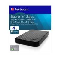 HDD Esterno USB 3.0 - 3.5 - 4 Tb - Verbatim - 47685 - 23942476856 - DMwebShop