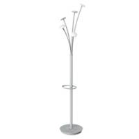 Appendiabiti con portaombrelli - 5 posti - 187 x 38 cm - bianco - Alba - PMFESTY2-BC - 3129710017096 - DMwebShop