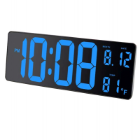 Orologio a LED - 37,5 x 13,5 cm - Alba - HORDGTL - 3129710017270 - DMwebShop