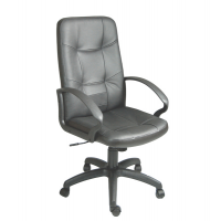 Poltrona direzionale Auriga P - semipelle - nero - Unisit - AUP/KN - 8050043740663 - DMwebShop
