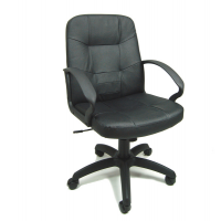 Poltrona visitatore Auriga D - similpelle - nero - Unisit - AUD/KN - 8059513460414 - DMwebShop